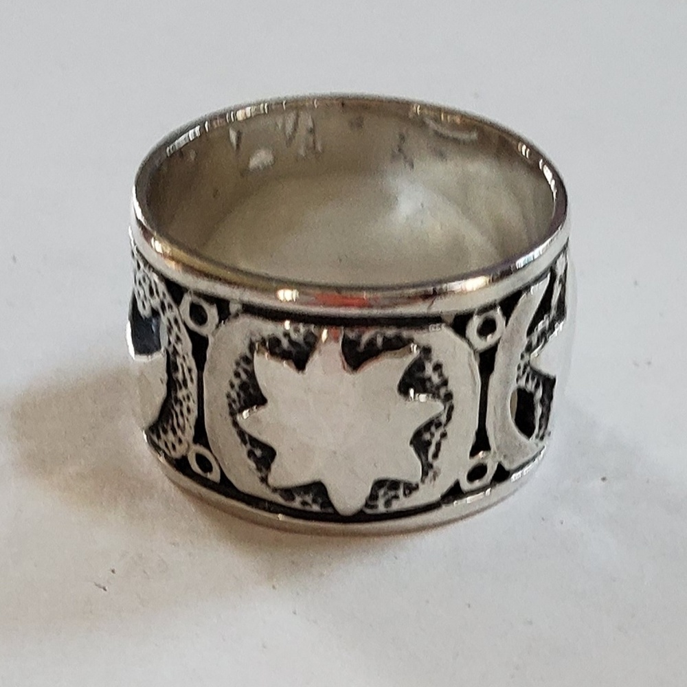 Silpada Sterling Silver Celestial Ring size 10